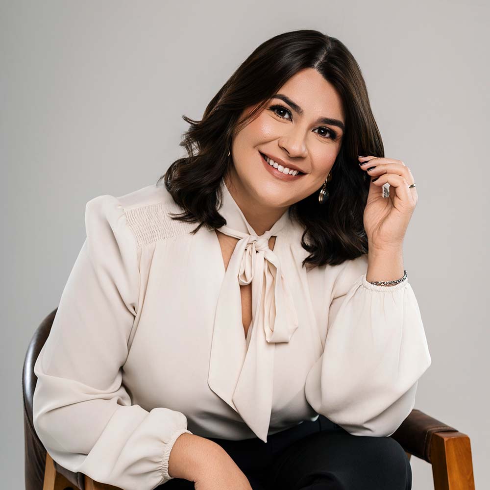 Monique Cáceres, arquiteta e sócia-fundadora da Ruiz & Cáceres Arquitetos